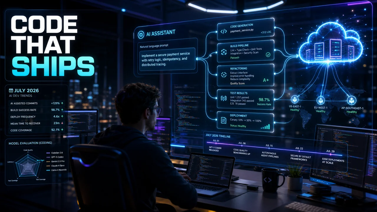Agentic Coding Takes Over: AI & Dev Trends Week of July 18, 2026 - ai illustration