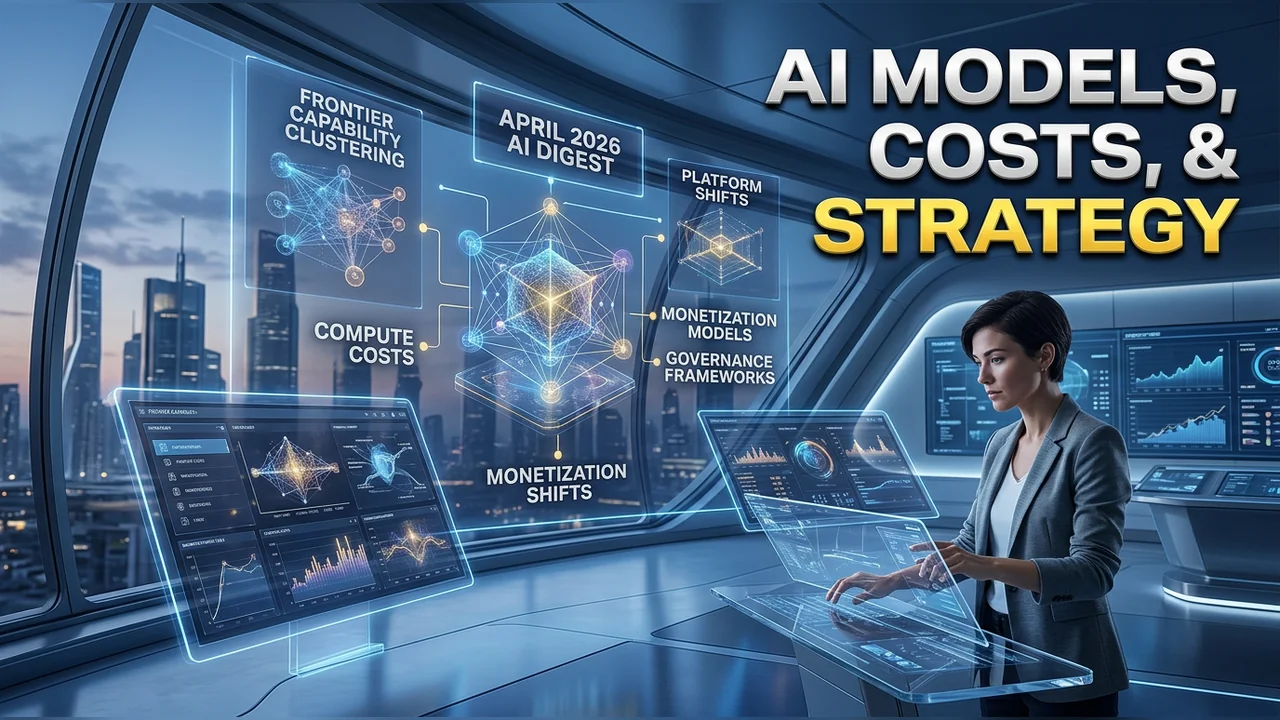 April 2026 AI News: Grootste Model Releases & Platform Shifts - ai illustratie