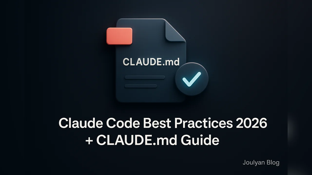 Claude Code Best Practices 2026: CLAUDE.md Gids - development illustratie