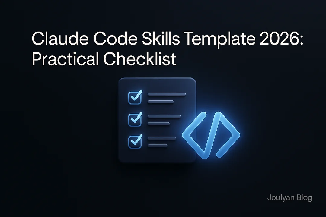 Claude Code Skills Template 2026: Praktische Checklist & Voorbeelden - ai illustratie