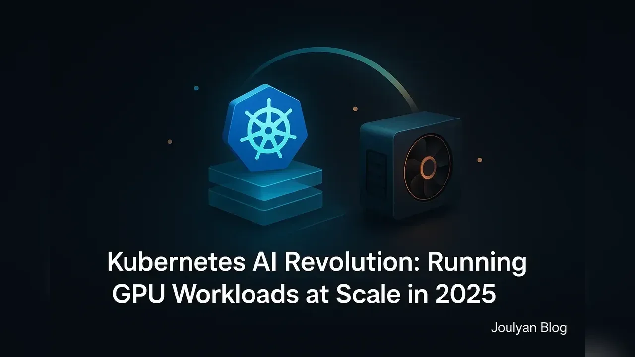 Kubernetes AI Revolution: Running GPU Workloads at Scale in 2025 - رسم توضيحي لـ ai