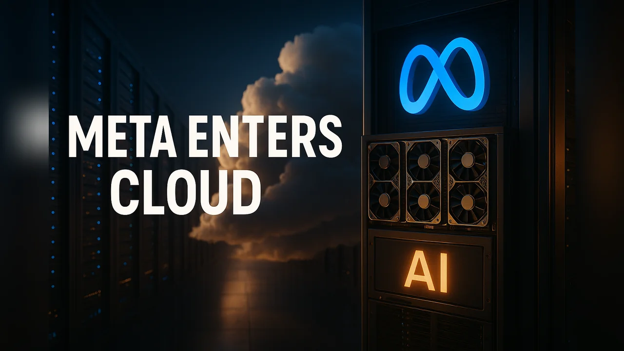 Meta Cloud AI Compute: Pricing, Buyers & Strategy - cloud illustration